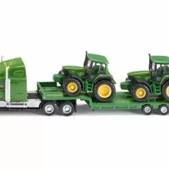 Siku 1837 Dieplader Met 2 John Deere Tractors