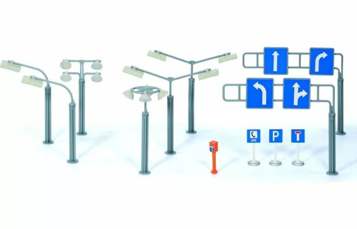 Siku 5594 World - Straatverlichting En Verkeersborden 6 Siku 5594 World - Straatverlichting En Verkeersborden - Afbeelding 4