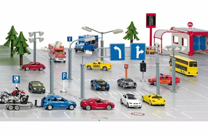 Siku 5594 World - Straatverlichting En Verkeersborden 3 Siku 5594 World - Straatverlichting En Verkeersborden