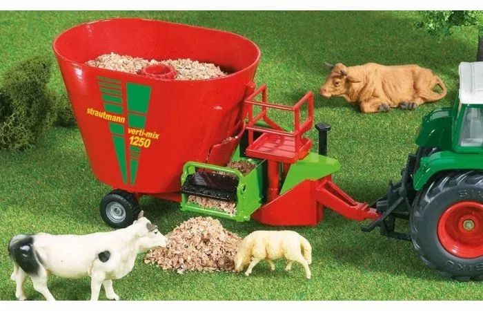 Siku 2450 Strautmann Verti-mix 125 Voermengwagen 1:32 4 Siku 2450 Strautmann Verti-mix 125 Voermengwagen 1:32 - Afbeelding 2