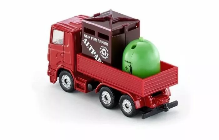 Siku 0828 Recycling-transporter 6 Siku 0828 Recycling-transporter - Afbeelding 4