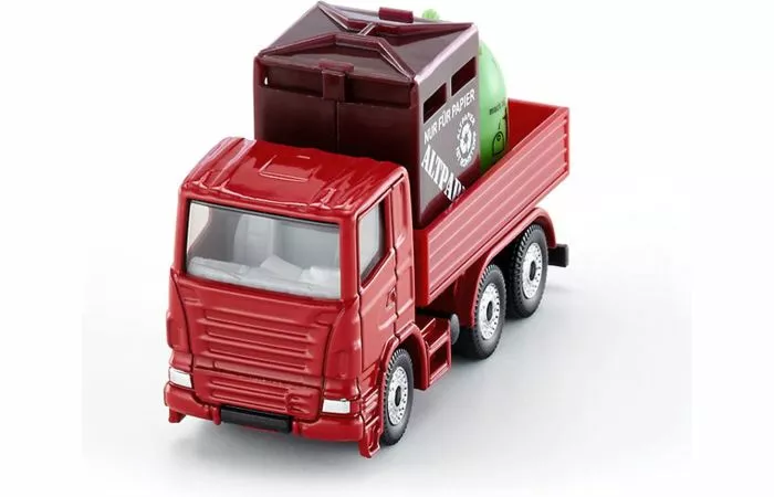 Siku 0828 Recycling-transporter 4 Siku 0828 Recycling-transporter - Afbeelding 2
