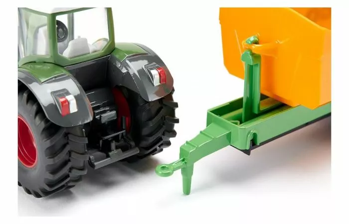 Siku 1989 Fendt Met Haaklift Trailer 4 Siku 1989 Fendt Met Haaklift Trailer - Afbeelding 2