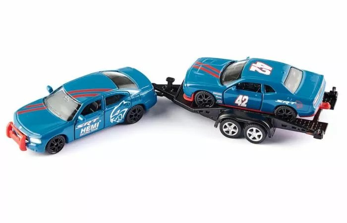 Siku 2565 Dodge Charger Met Dodge Challenger SRT Racing 4 Siku 2565 Dodge Charger Met Dodge Challenger SRT Racing - Afbeelding 2