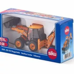 Siku 3558 JCB 4CX Baggerladder 1:50 -Nederland Siku Verkoopwinkel 3558 99 1000 600