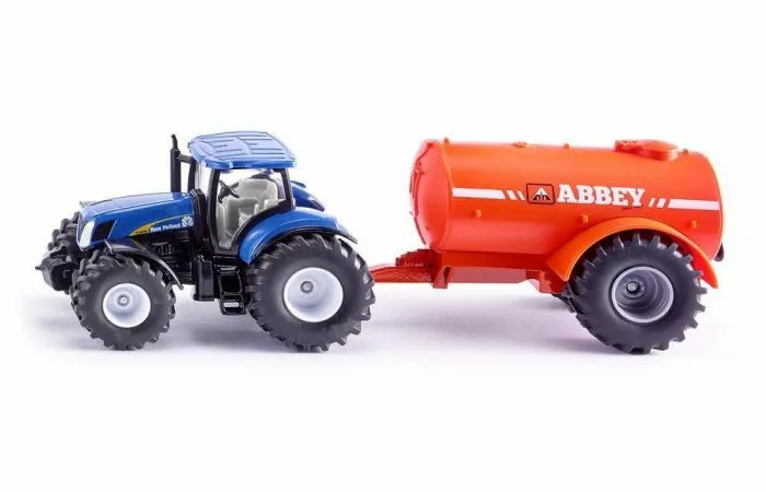 Siku 1945 New Holland Met Eenassig Giervat 3 Siku 1945 New Holland Met Eenassig Giervat