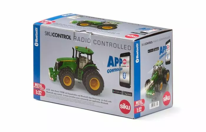 Siku 6735 John Deere 729R Met Dubbele Banden Met Bluetooth App Control 1:32 10 Siku 6735 John Deere 729R Met Dubbele Banden Met Bluetooth App Control 1:32 - Afbeelding 8