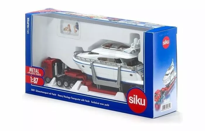 Siku 1849 Zwaartransport Met Jacht 3 Siku 1849 Zwaartransport Met Jacht