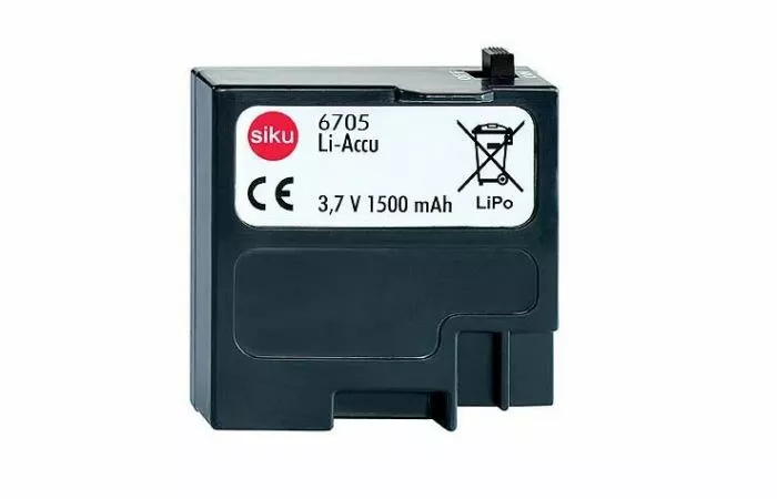 Siku 6705 Power-Accu 1500 Ma(voor Art. 6721/6725) 3 Siku 6705 Power-Accu 1500 Ma(voor Art. 6721/6725)