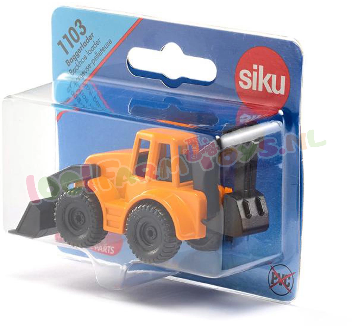 Siku Blister Serie Graaflaadmachine Ca. 1/87 - 1103 11 Siku Blister Serie Graaflaadmachine Ca. 1/87 - 1103 - Afbeelding 9