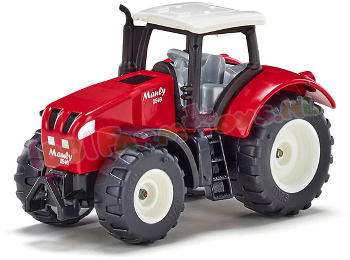 Siku Blister Serie Mauly X540 Rood Ca. 1.87 Tractor - 1105 3 Siku Blister Serie Mauly X540 Rood Ca. 1.87 Tractor - 1105