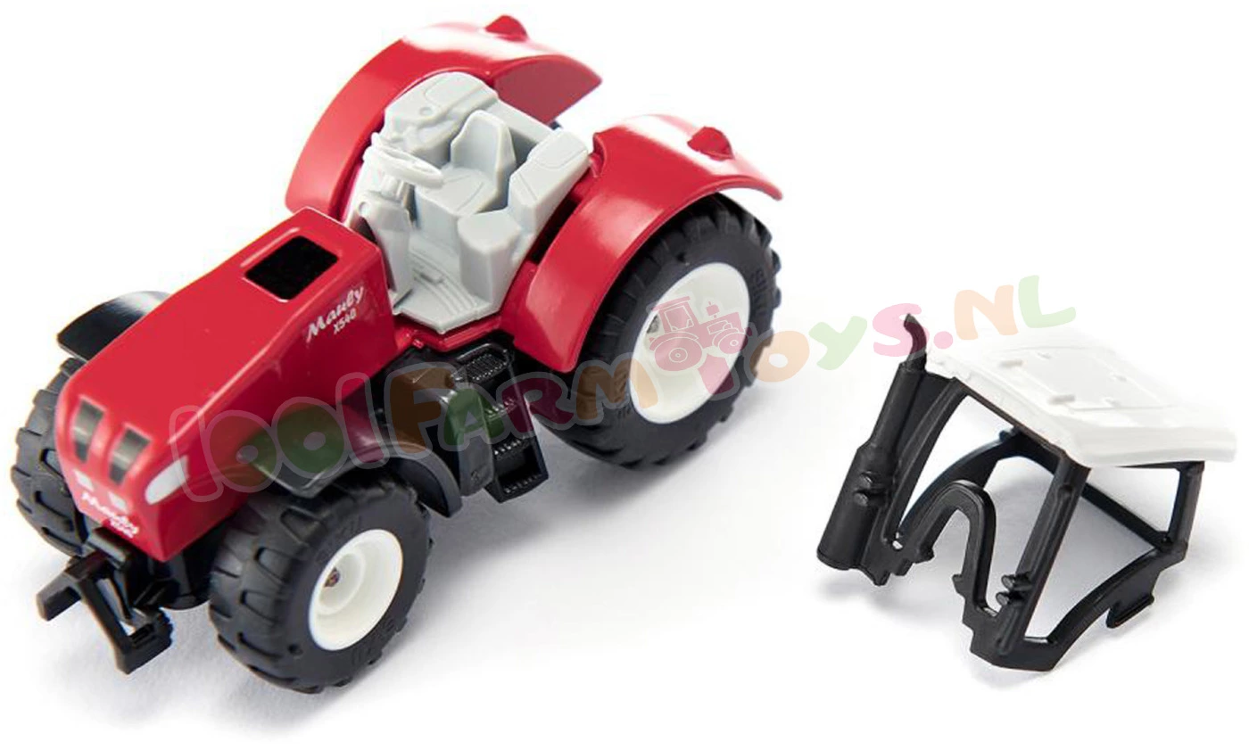 Siku Blister Serie Mauly X540 Rood Ca. 1.87 Tractor - 1105 9 Siku Blister Serie Mauly X540 Rood Ca. 1.87 Tractor - 1105 - Afbeelding 7