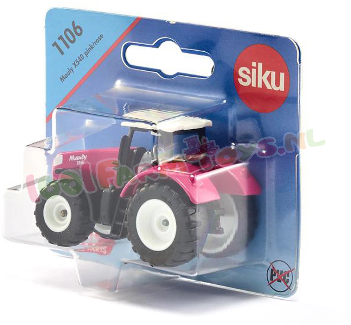 Siku Blister Serie Mauly X540 Pink Ca. 1/87 - 1106 11 Siku Blister Serie Mauly X540 Pink Ca. 1/87 - 1106 - Afbeelding 9