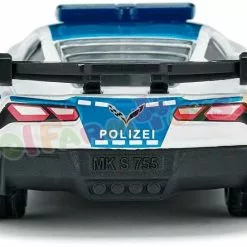 Siku Blister Serie Chevrolet Corvette ZR1 Politie Ca. 1/87 - 1525 -Nederland Siku Verkoopwinkel S01525 G