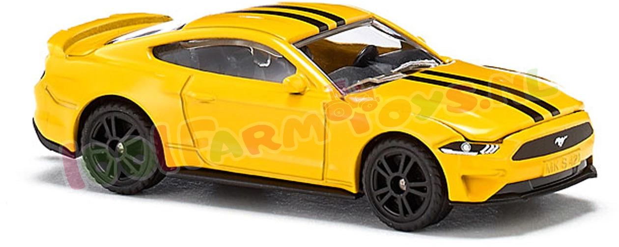 Siku Blister Serie Ford Mustang GT Ca. 1/87 - 1530 4 Siku Blister Serie Ford Mustang GT Ca. 1/87 - 1530 - Afbeelding 2