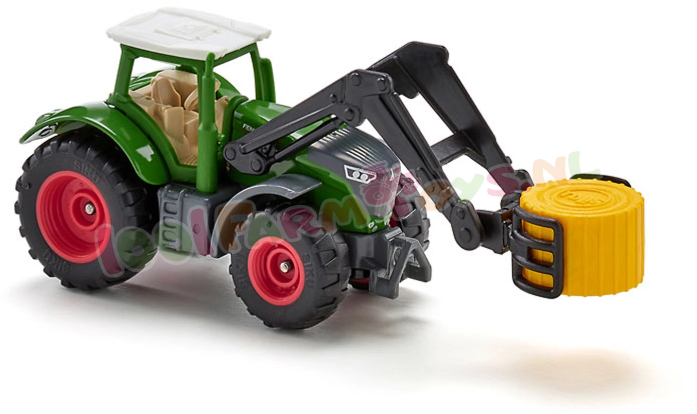 Siku Blister Serie Fendt Met Balengrijper Ca. 1/87 - 1539 4 Siku Blister Serie Fendt Met Balengrijper Ca. 1/87 - 1539 - Afbeelding 2