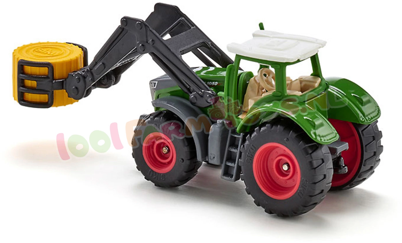 Siku Blister Serie Fendt Met Balengrijper Ca. 1/87 - 1539 6 Siku Blister Serie Fendt Met Balengrijper Ca. 1/87 - 1539 - Afbeelding 4