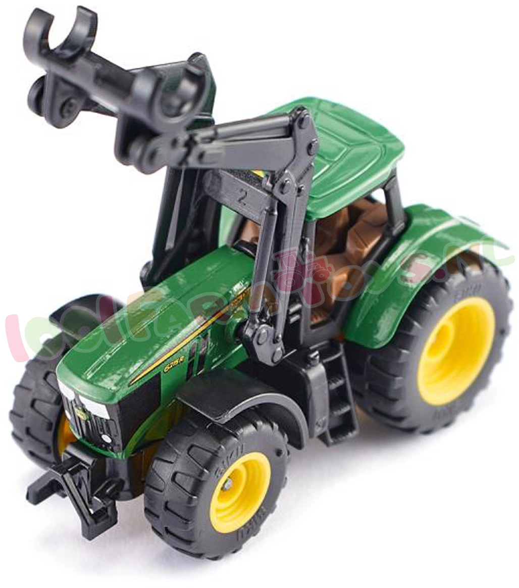 Siku Blister Serie John Deere Met Boomstamgrijper Ca. 1/87 - 1540 9 Siku Blister Serie John Deere Met Boomstamgrijper Ca. 1/87 - 1540 - Afbeelding 7