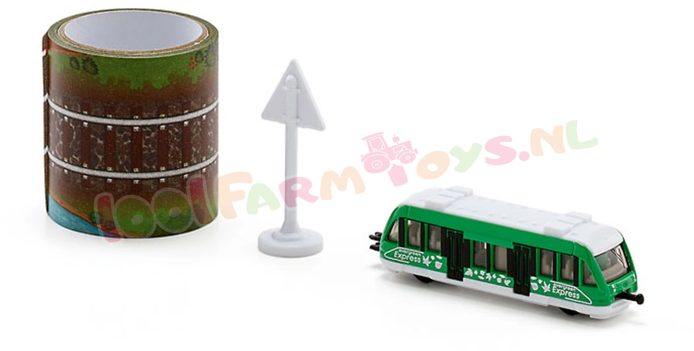 Siku Blister Serie Lokale Trein Met Tape Ca. 1/87 - 1603 4 Siku Blister Serie Lokale Trein Met Tape Ca. 1/87 - 1603 - Afbeelding 2
