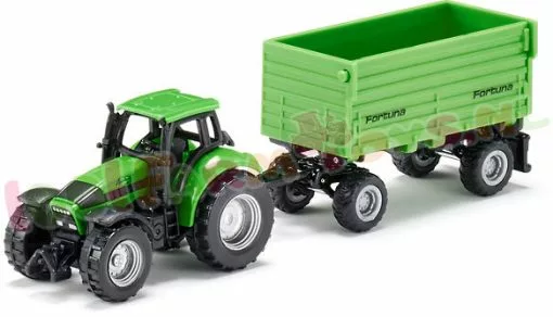 Siku Blister Serie Deutz-Fahr Agrotron 265 Met Fortuna - 1606 -Nederland Siku Verkoopwinkel S01606