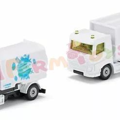 Siku Blister Serie Veeg Truck + Vuilniswagen Ca. 1/87 - 1687