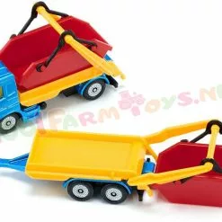 Siku Blister Serie Vrachtwagen + Puincontainers + Aanhanger - 1695 19 Siku Blister Serie Vrachtwagen + Puincontainers + Aanhanger - 1695 -Nederland Siku Verkoopwinkel S01695 F