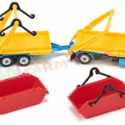 Siku Blister Serie Vrachtwagen + Puincontainers + Aanhanger - 1695 20 Siku Blister Serie Vrachtwagen + Puincontainers + Aanhanger - 1695 -Nederland Siku Verkoopwinkel S01695 G