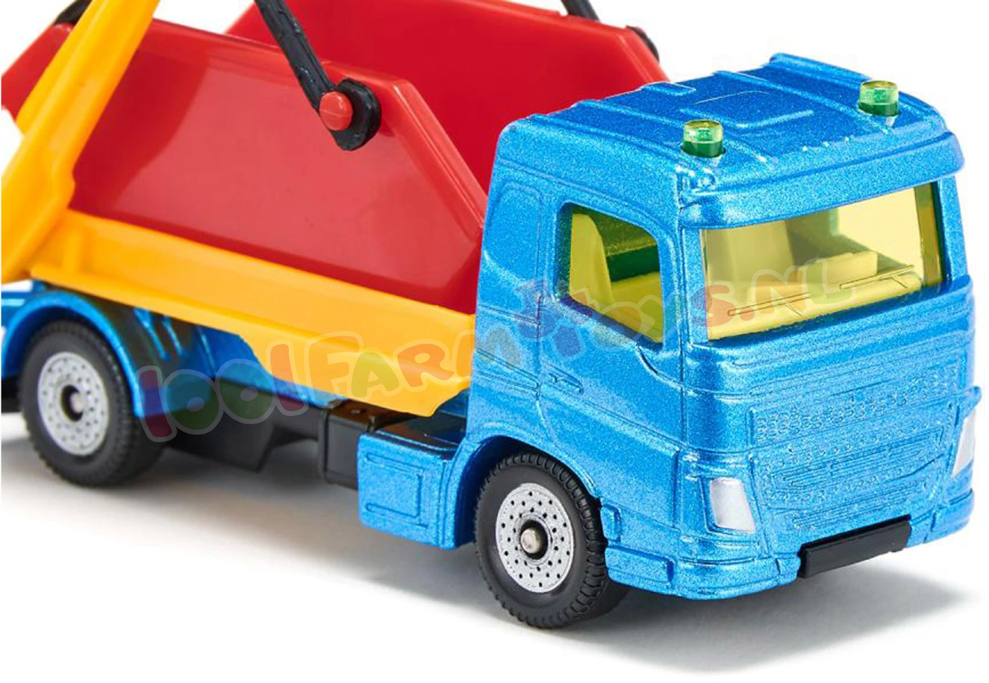 Siku Blister Serie Vrachtwagen + Puincontainers + Aanhanger - 1695 11 Siku Blister Serie Vrachtwagen + Puincontainers + Aanhanger - 1695 - Afbeelding 9