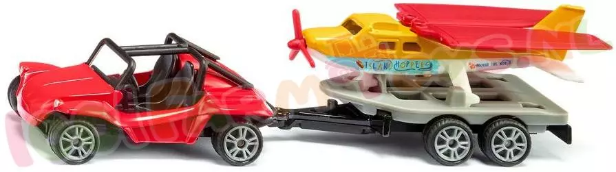 Siku Blister Serie Buggy Met Sportvliegtuig Ca. 1/87 - 1696 7 Siku Blister Serie Buggy Met Sportvliegtuig Ca. 1/87 - 1696 - Afbeelding 5