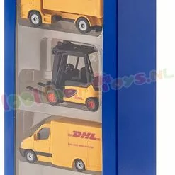 Siku Blister Serie Cadeauset DHL Logistiek Set Ca. 1/87 - 6335 15 Siku Blister Serie Cadeauset DHL Logistiek Set Ca. 1/87 - 6335 -Nederland Siku Verkoopwinkel S06335 F