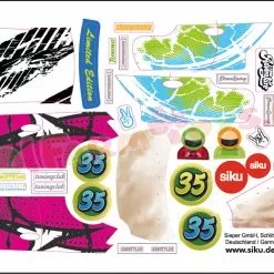 Siku Blister Serie "Style My Siku" Fiat 500 Adventure - 6506 10 Siku Blister Serie "Style My Siku" Fiat 500 Adventure - 6506 -Nederland Siku Verkoopwinkel S06506 B