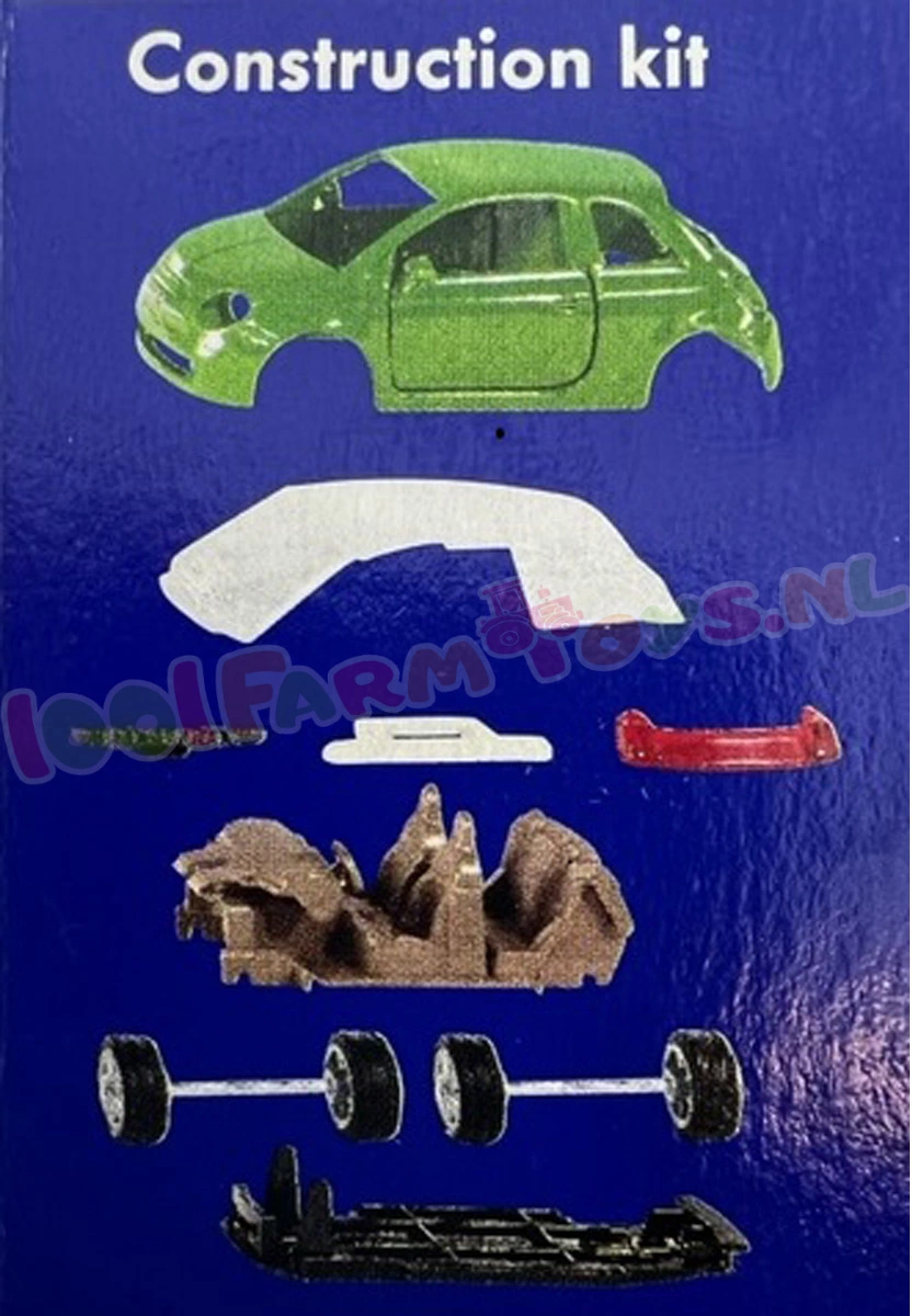 Siku Blister Serie "Style My Siku" Fiat 500 Adventure - 6506 7 Siku Blister Serie "Style My Siku" Fiat 500 Adventure - 6506 - Afbeelding 5