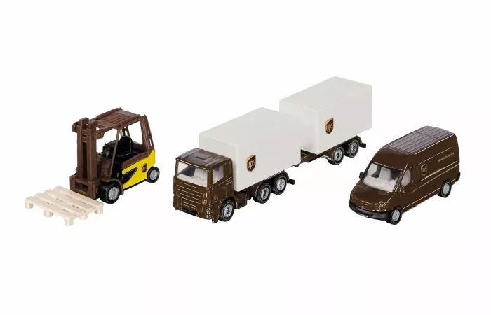 SIKU 6324 UPS Logistiek Set 4 SIKU 6324 UPS Logistiek Set - Afbeelding 2