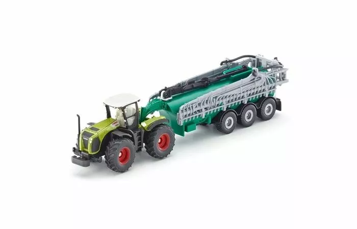 Siku 1827 Claas Xerion Met Sproei Wagen 3 Siku 1827 Claas Xerion Met Sproei Wagen