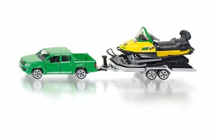 Siku 2548 VW Amarok Met Aanhanger/sneeuwscooter 1:50 3 Siku 2548 VW Amarok Met Aanhanger/sneeuwscooter 1:50