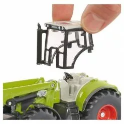 Siku 1949 Claas Met Voorlader, Dolly En Aanhanger -Nederland Siku Verkoopwinkel tel 3