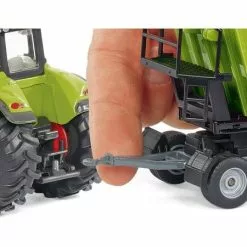 Siku 1949 Claas Met Voorlader, Dolly En Aanhanger -Nederland Siku Verkoopwinkel tel 4